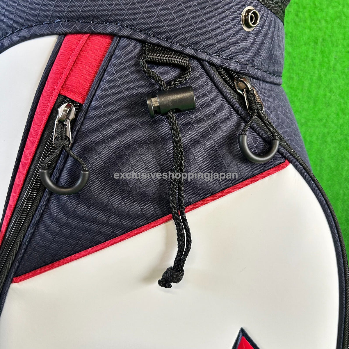 Oakley Golf Cart Bag 9.5 x 47in 5-way 18.0 2025 Padded Shoulder White Multi New