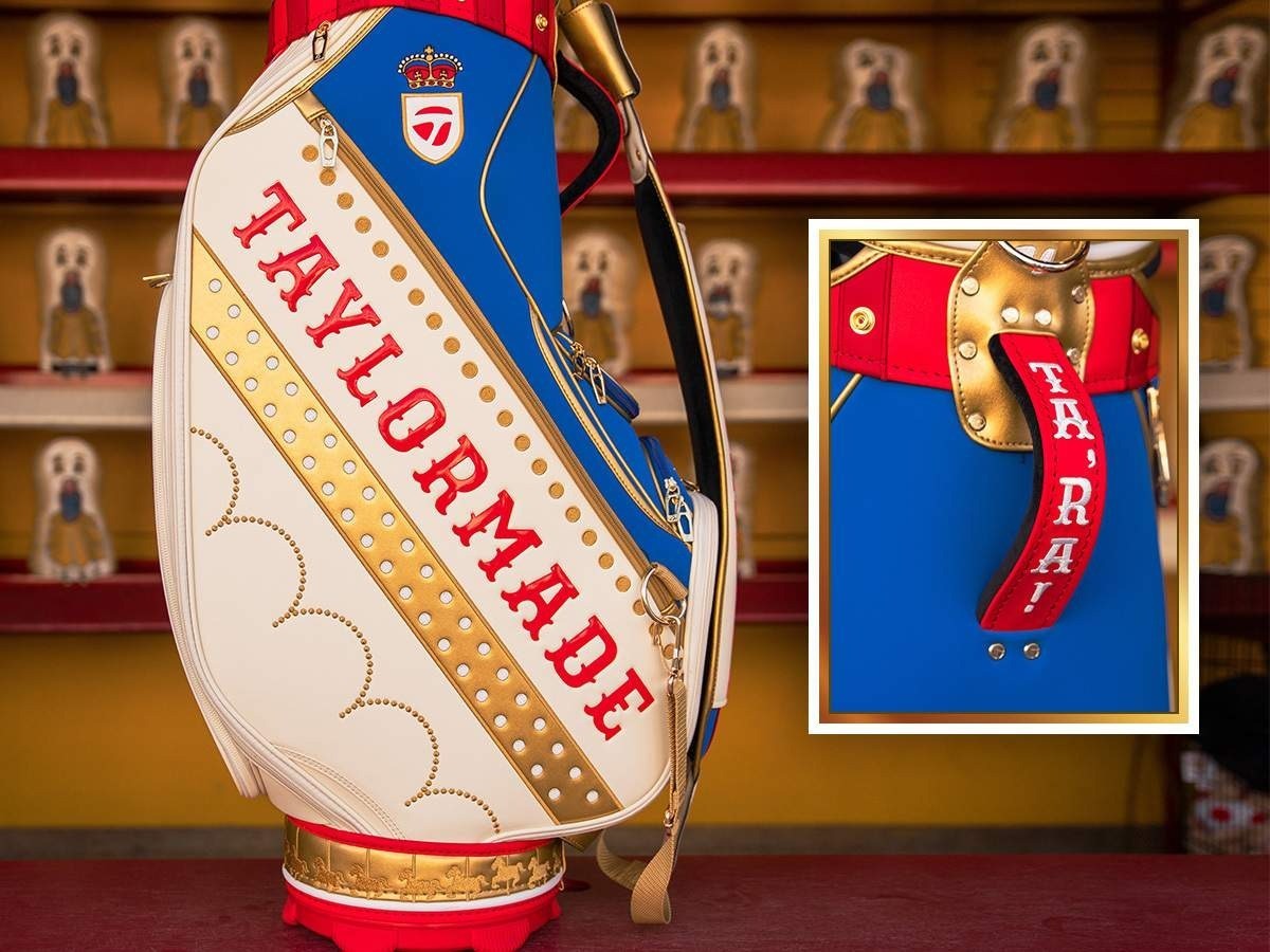 TaylorMade Golf TM26 Kings Guard Staff Bag Divider 2026 Exclusive Cream,Red,Blue