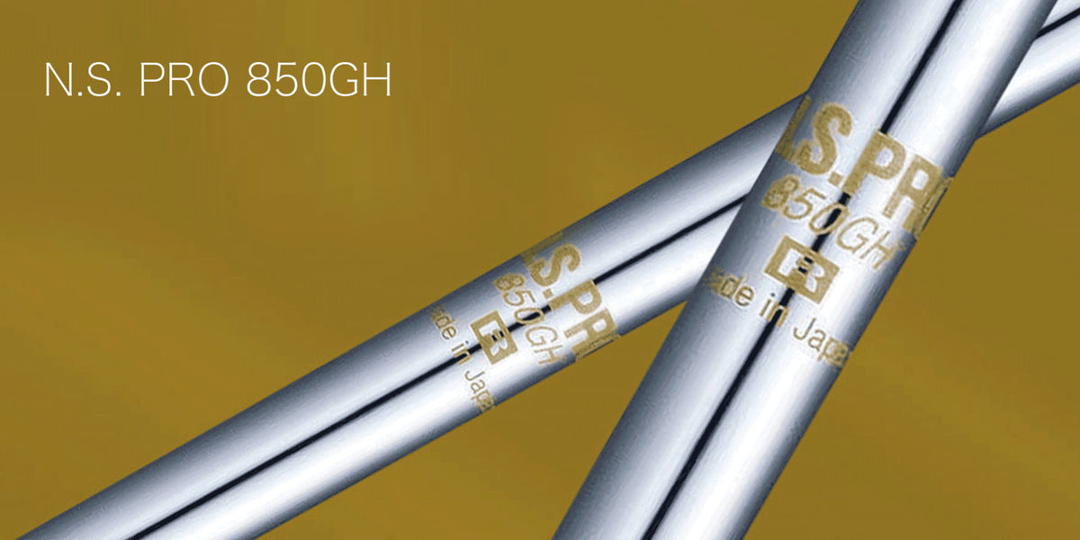 Nippon Shaft N.S.Pro 850GH Iron Club Shafts #5-W 6pcs Set Tip .355 Flex R New In