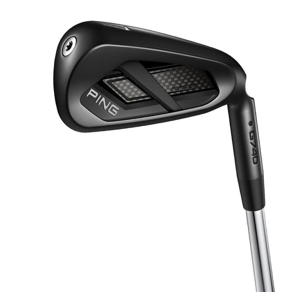 PING G740 Iron #7-9,PW,UW S-Flex Midnight Edition Black Dot Dynamic Gold HT MTO
