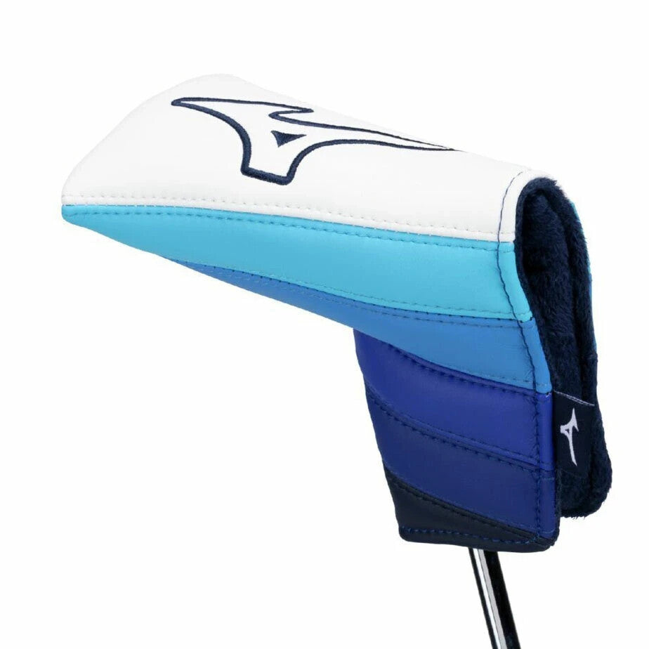 Mizuno Golf Putter Blade Headcover PT Cover Tour Series 2025 Model White/Blue