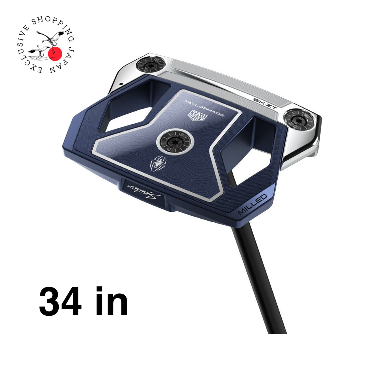 TaylorMade TM26 x TAG Heuer Spider ZT Standard Putter 34" RH Limited Edition New