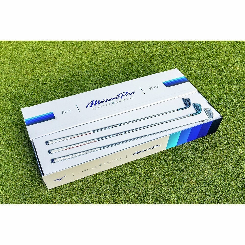 Mizuno Pro Ice Blue Limited Ed Iron Set #3-pw 8p S200 Dynamic Gold Tour Issue