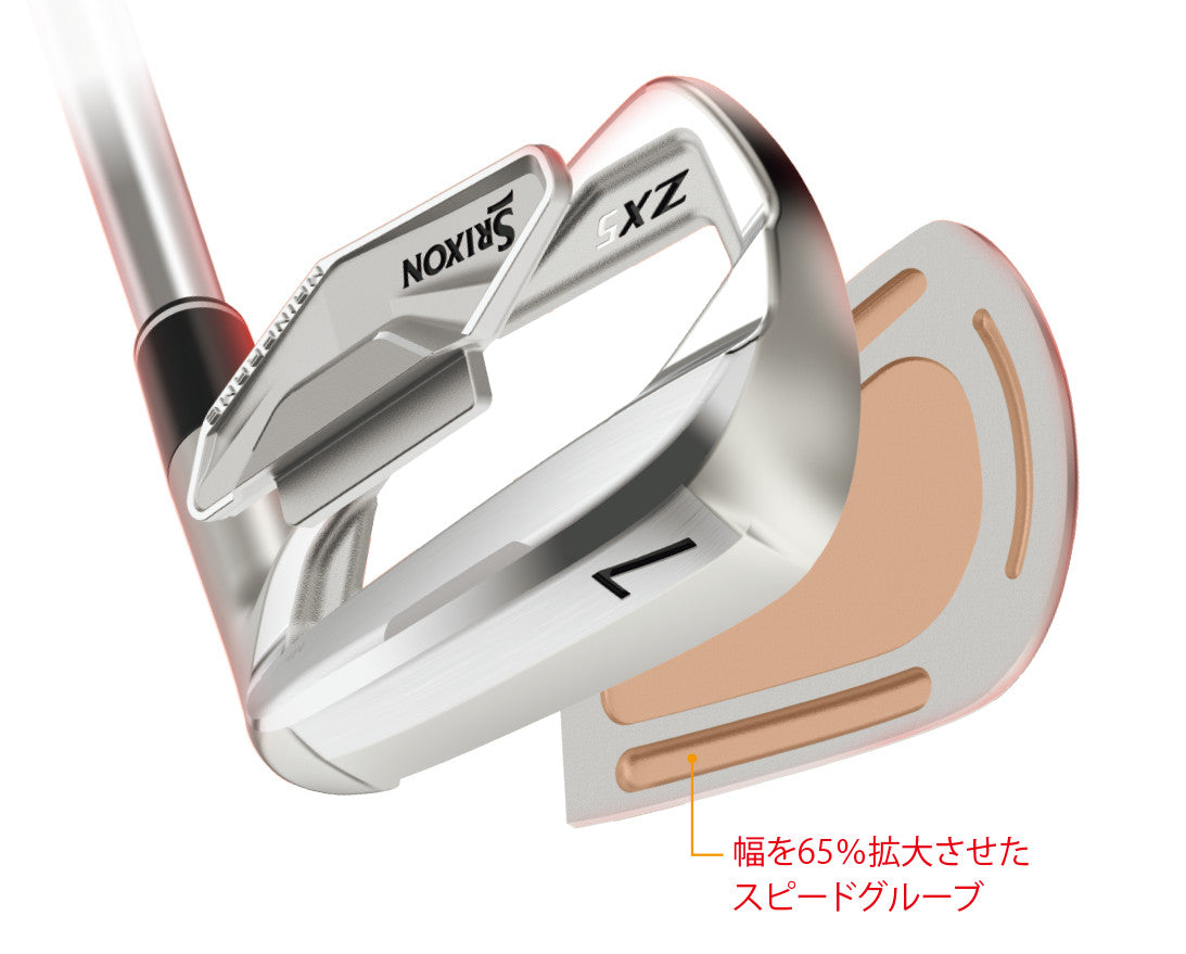 SRIXON ZX5 Mk II Iron Wedge SW S-Flex N.S.Pro Modus3 Tour 105 DST Steel Shaft JP