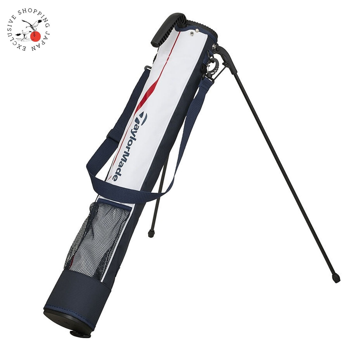 TaylorMade Golf True Light Sunday Stand Bag Pencil Case 47in 2026 White/Navy/Red