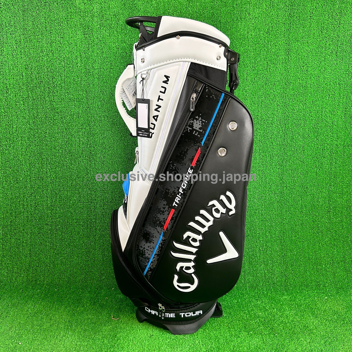 Callaway Golf Tour 26 JM Quantum Carry Stand Bag 9 x 47" Black/White/Blue 2026