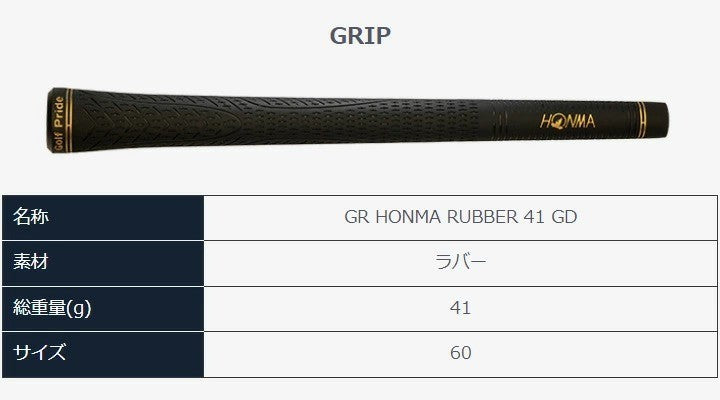 HONMA BERES 08 Black Utility Hybrid U22 SR Flex ARMRQ MX Black Graphite RH 2022