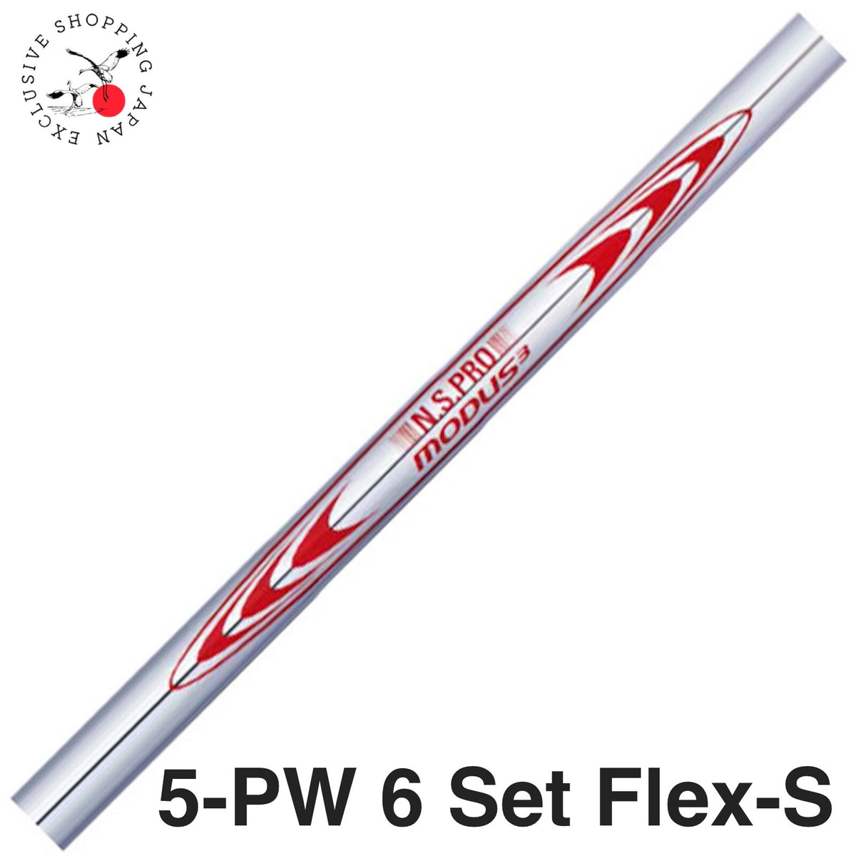 Nippon Shaft N.S.PRO MODUS3 TOUR 130 Iron Shafts 5-PW 6pc Set Tip .355 Flex S JP