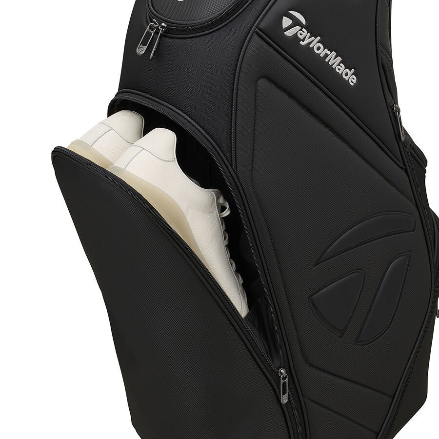 TaylorMade Golf Sports Modern Cart Bag 9.5 x 47in 5-way Men's 2026 Model Black