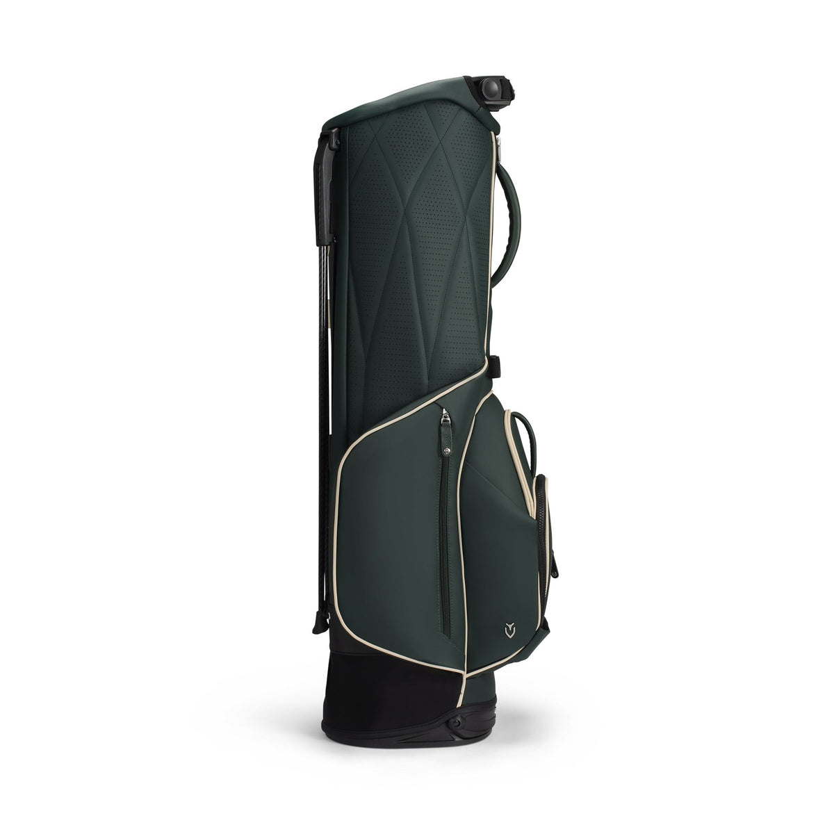 VESSEL Lux Stand Carry Golf Bag Crewe Design 4-Way Divider Cascade Green Limited