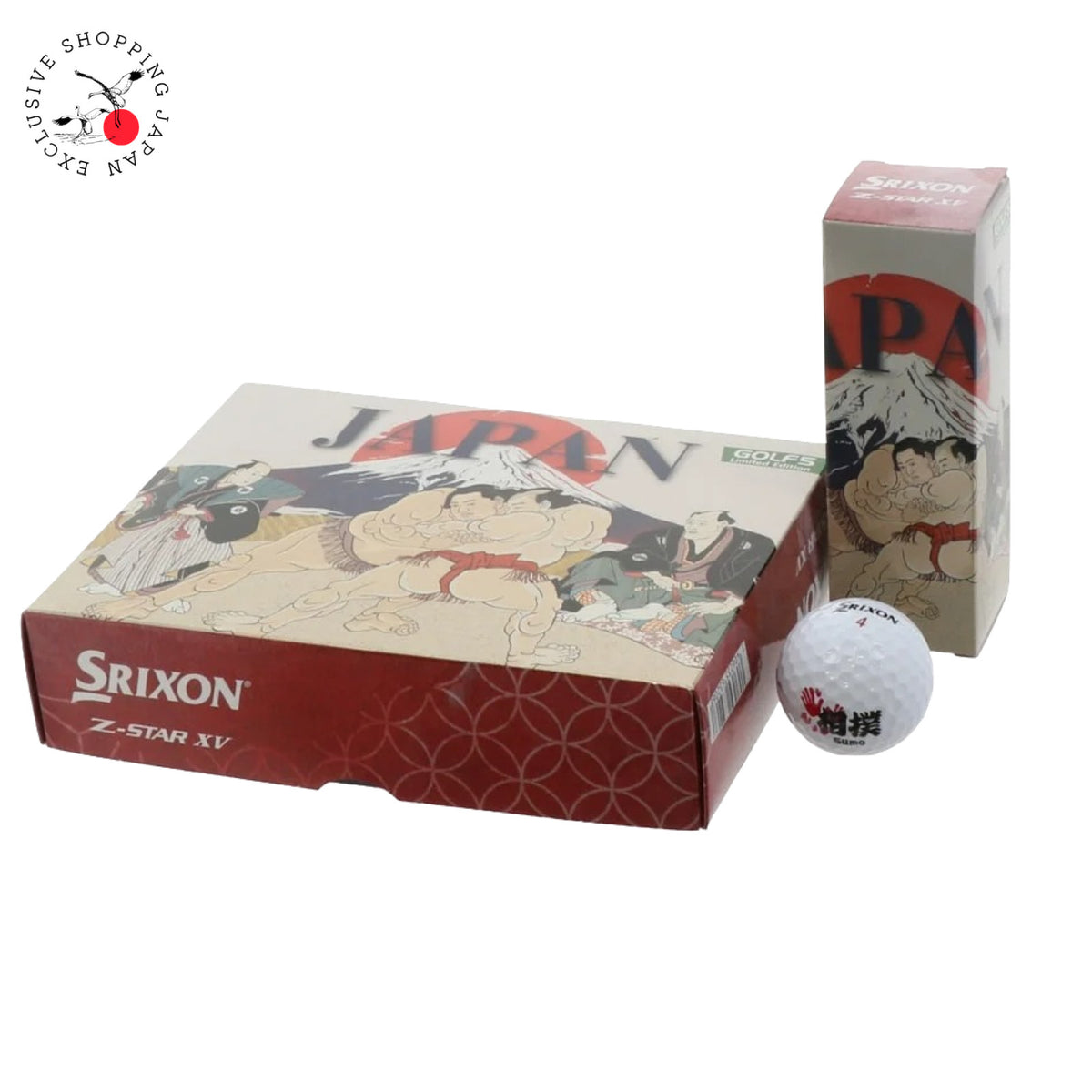 Srixon Z-STAR XV9 Golf Balls 1 Dozen New in Box 12 Sumo Limited Edition Japan