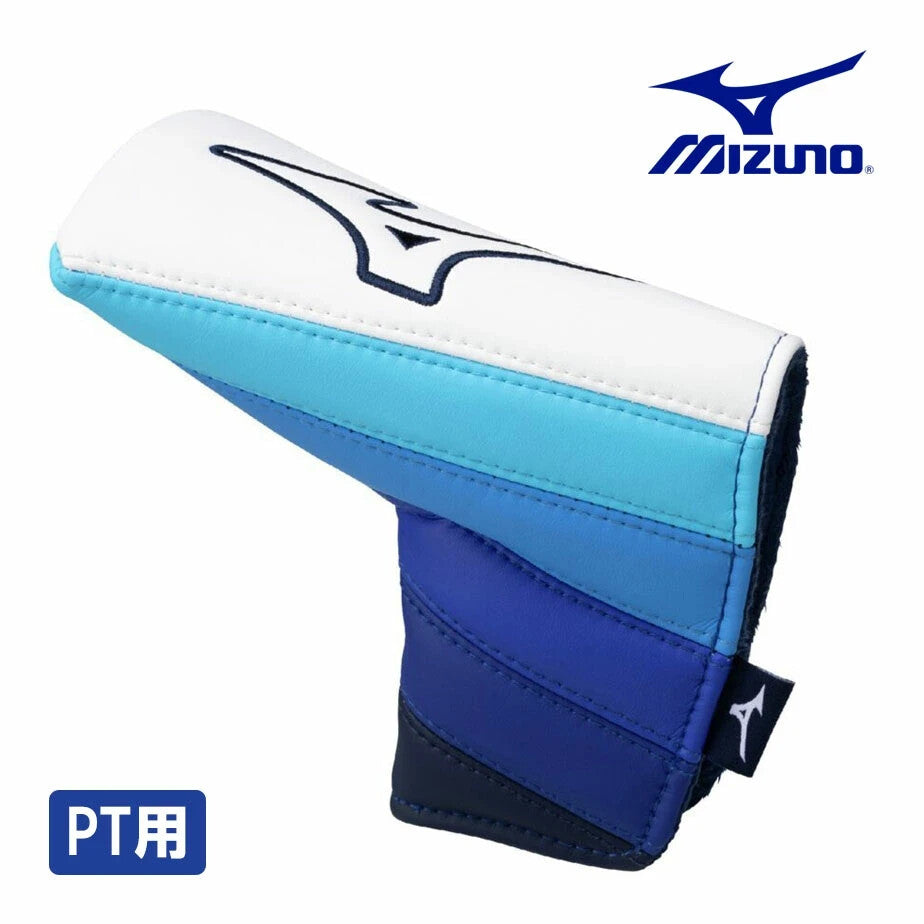 Mizuno Golf Putter Blade Headcover PT Cover Tour Series 2025 Model White/Blue