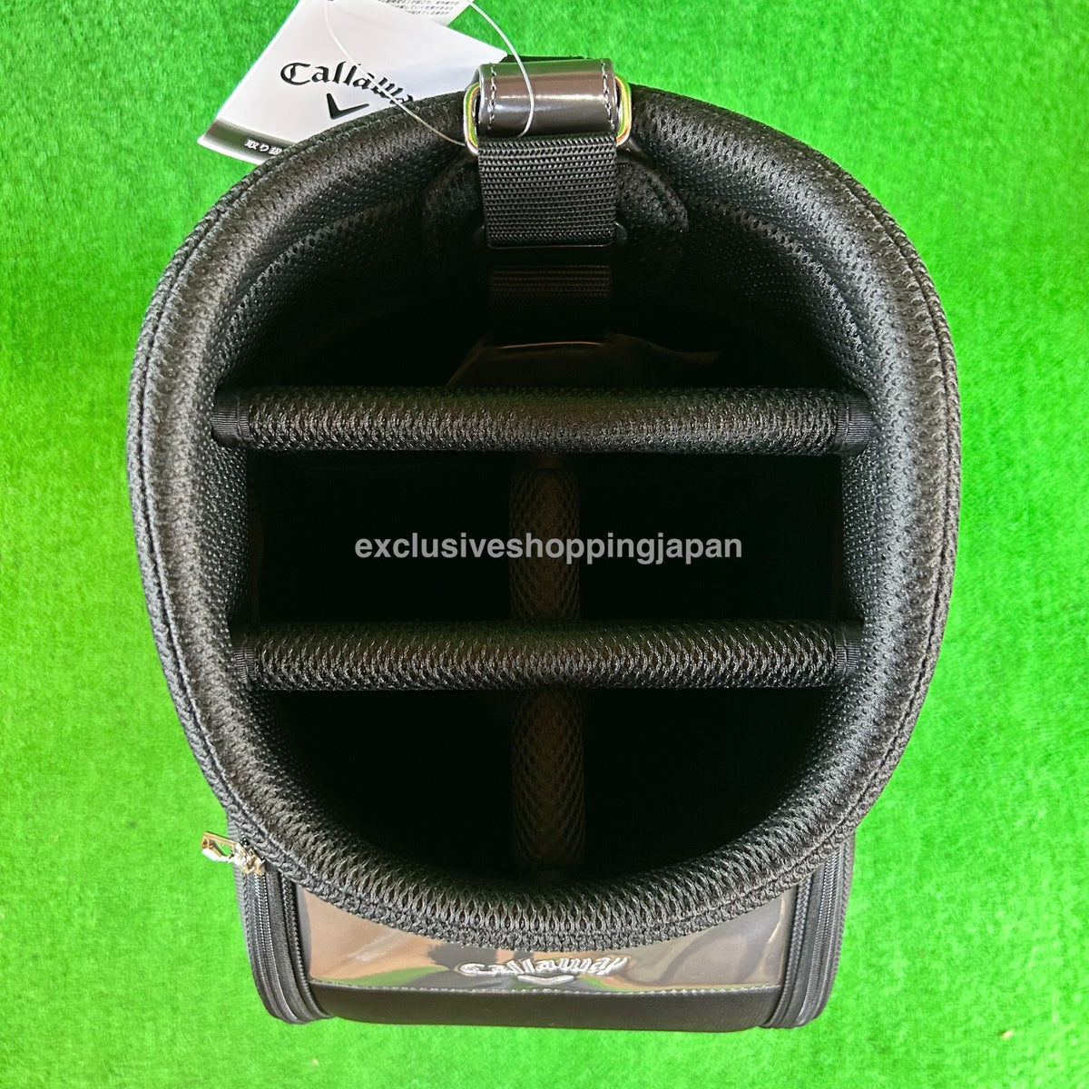 Callaway Golf Sport Cart Bag 25JM 9 x 47in 5-way 3.1kg 2025 Black/Gunmetal New