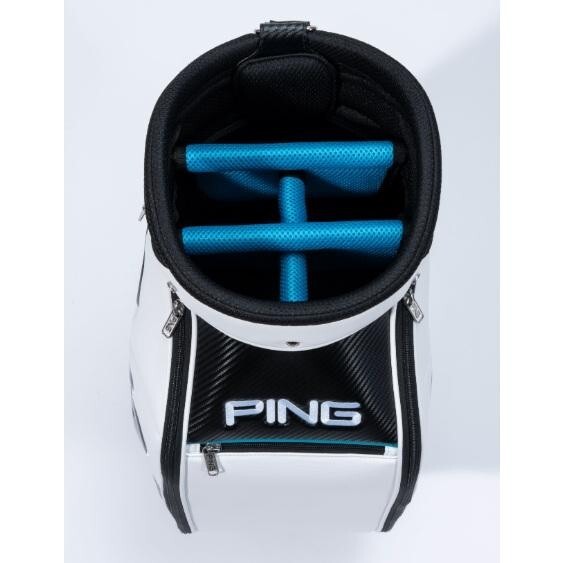 Ping Golf XLT Cart Bag 9in White 5-way Divider 2025 Model Lightweight 2.9kg PSL
