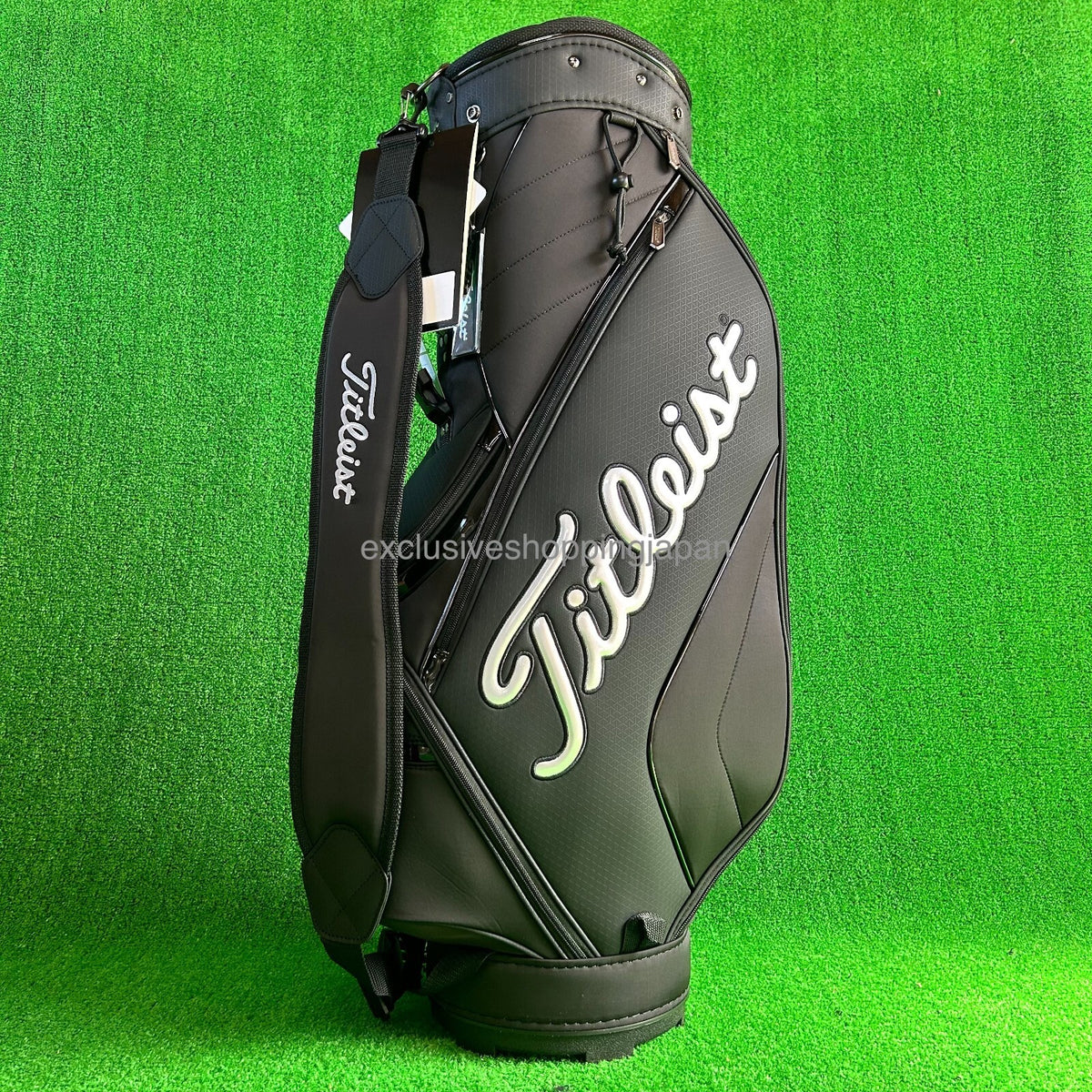 Titleist Golf Cart Bag Aspire 9 x 47in 5-way 2023 Model Lightweight 2.7kg Black