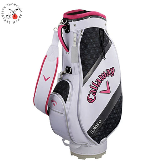 Callaway Golf Entry Cart Bag Solaire 8.5 x 47in Lightweight 6-way Ladies Pink