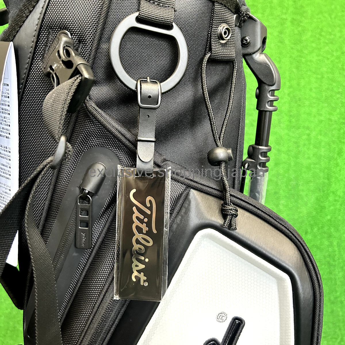 Titleist Premium Stand Bag Black White 9in 4way Divider TB20SXSF Lightweight Men