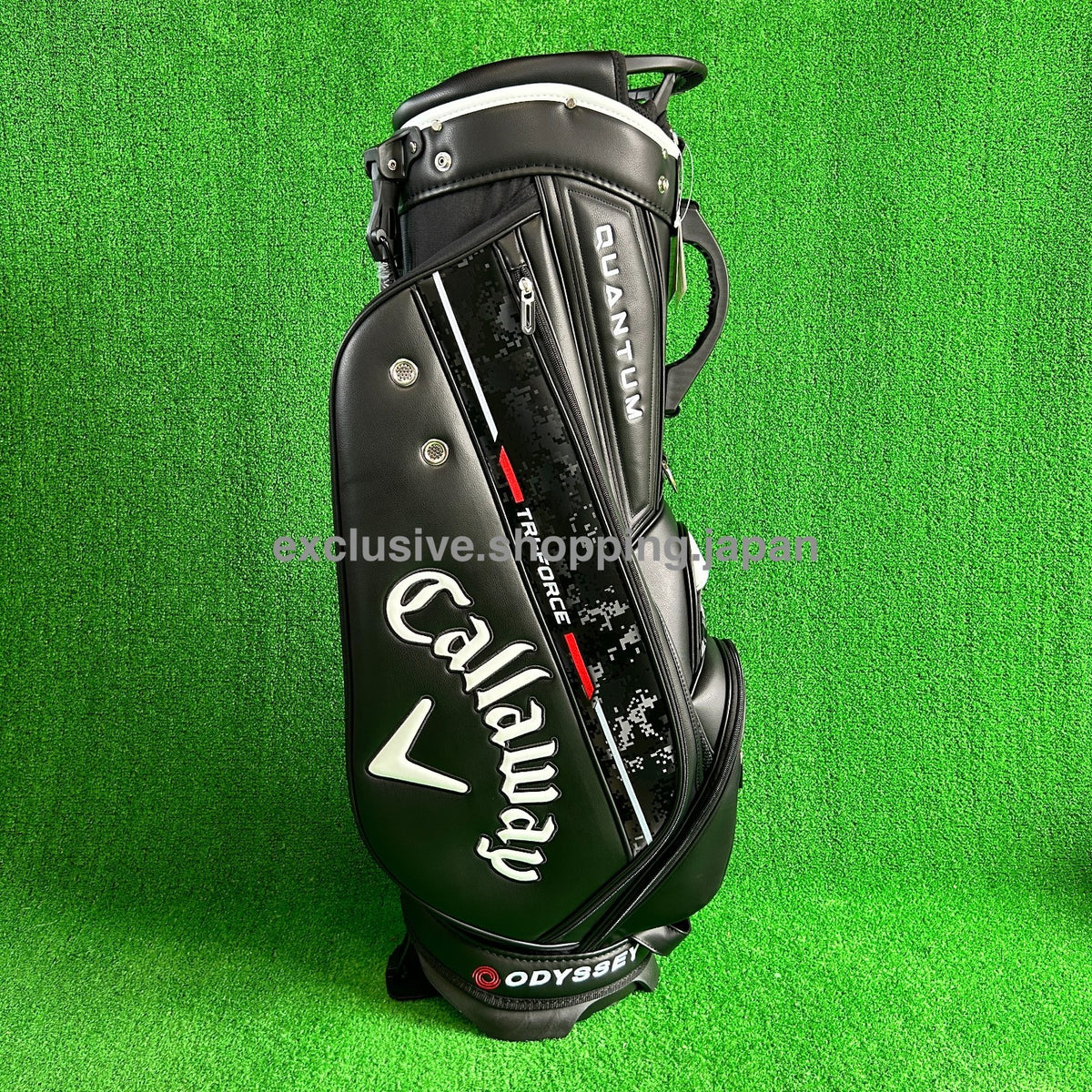 Callaway Golf Tour 26 JM Quantum Carry Stand Bag 9 x 47" 5-Way Black/Black 2026