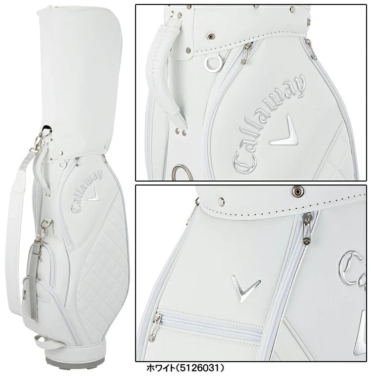 Callaway Golf Uptown Womens 26 JM Cart Bag 8.5" 5-Way Top Ladies 2026 Pink New