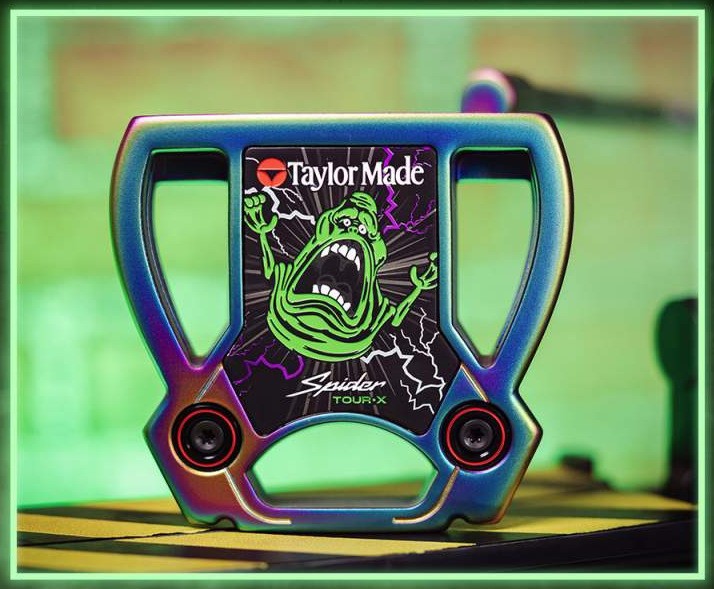 TaylorMade Ghostbusters Slimer Spider Tour X Putter 34in Crank Neck Limited 2026