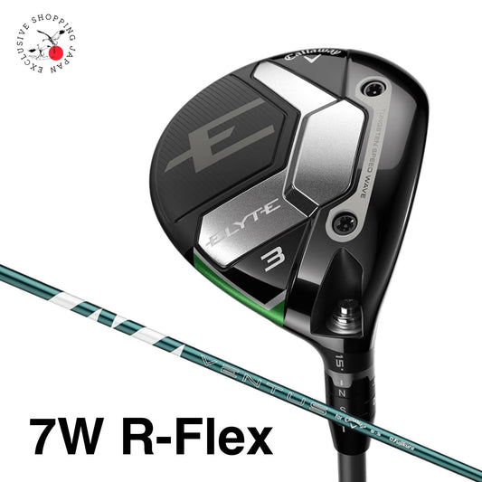 Callaway ELYTE Fairway Wood 7W R-Flex VENTUS GREEN 50 Graphite Shaft RH 2025