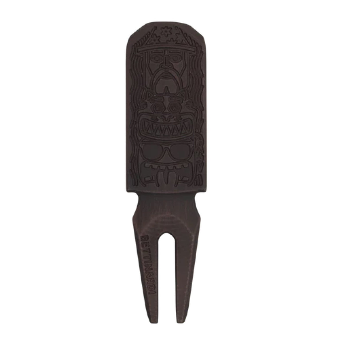 BETTINARDI 2026 TIKI Release 2-Prong Divot Tool Distressed Wood Finish Golf Tool