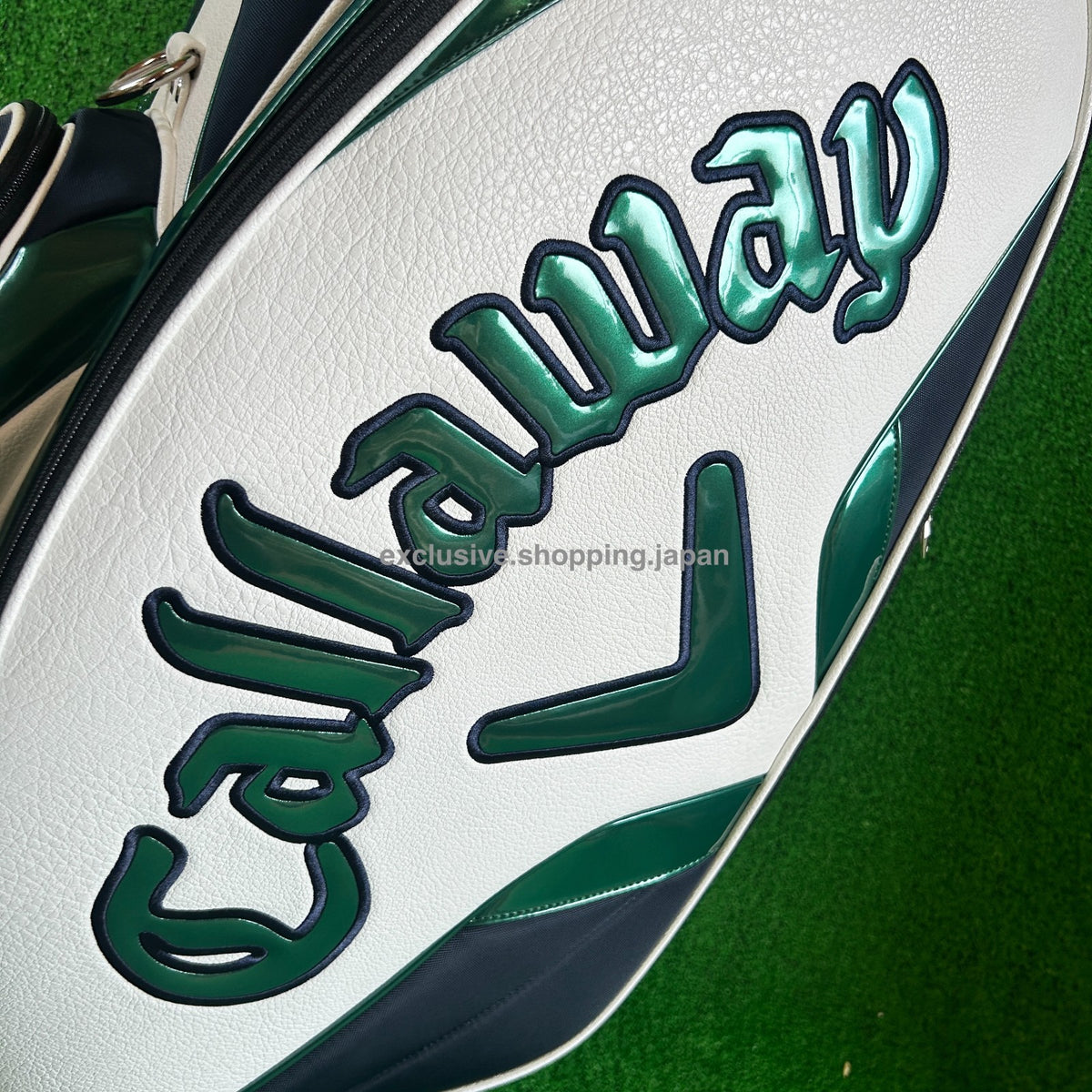 Callaway Golf Exia Cart Bag 25JM 9.5 x 47inch 5-way 4.0kg 2025 White/Green New