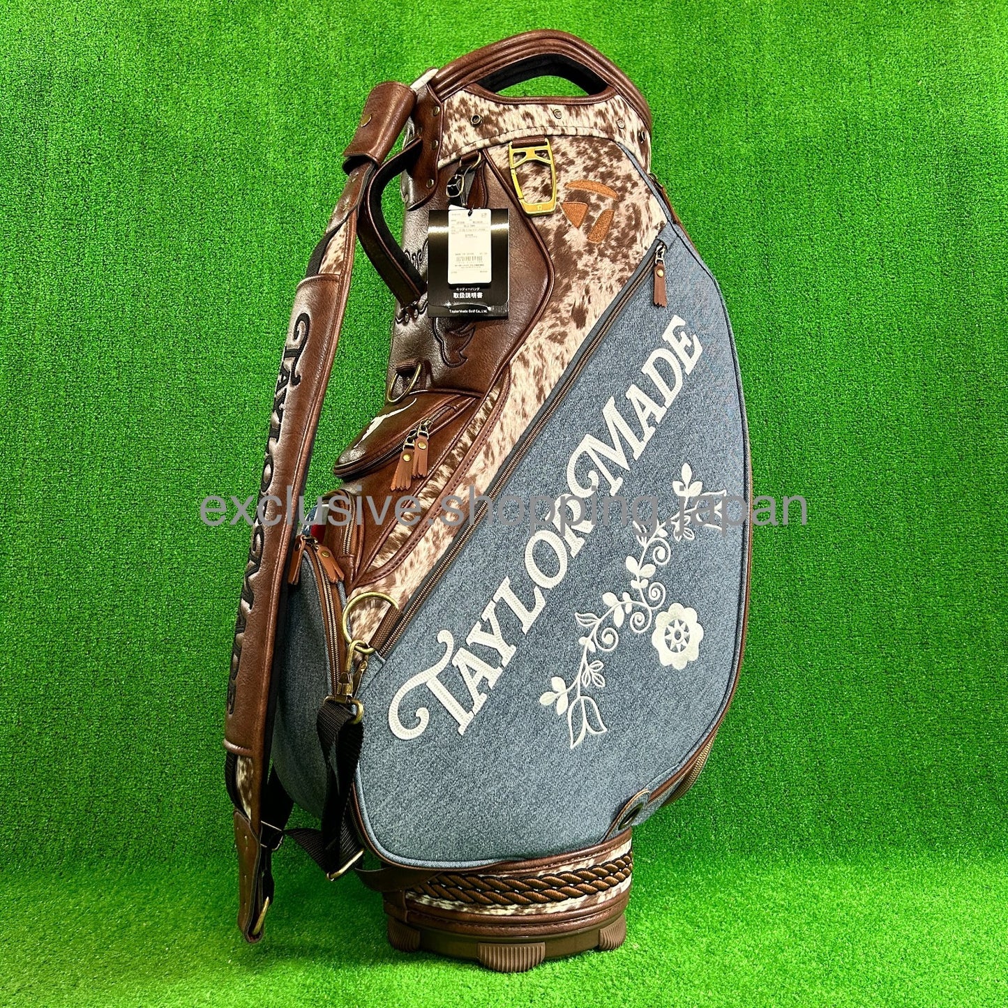 TaylorMade Golf 2026 Women’s Season Opener Staff Bag Western-style Blue Brown