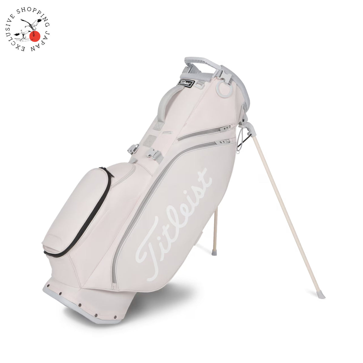 Titleist Players S4 Carry Stand Bag 8.5" 4-way Lightweight Pink/Gray/White 2026