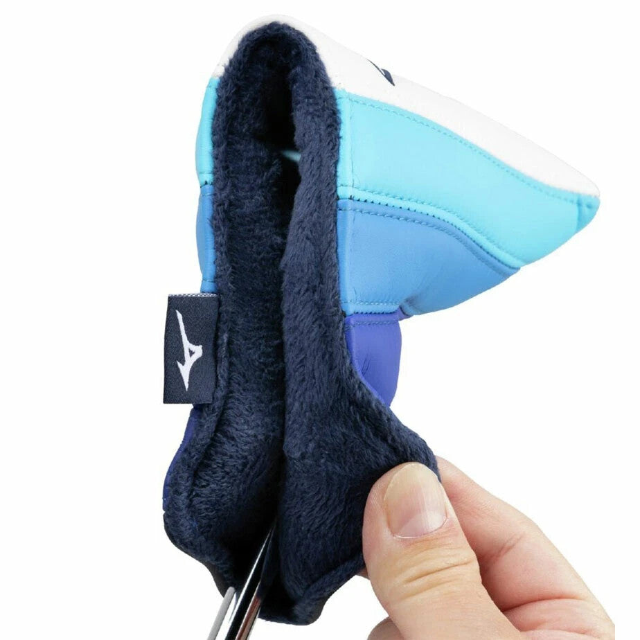 Mizuno Golf Putter Blade Headcover PT Cover Tour Series 2025 Model White/Blue