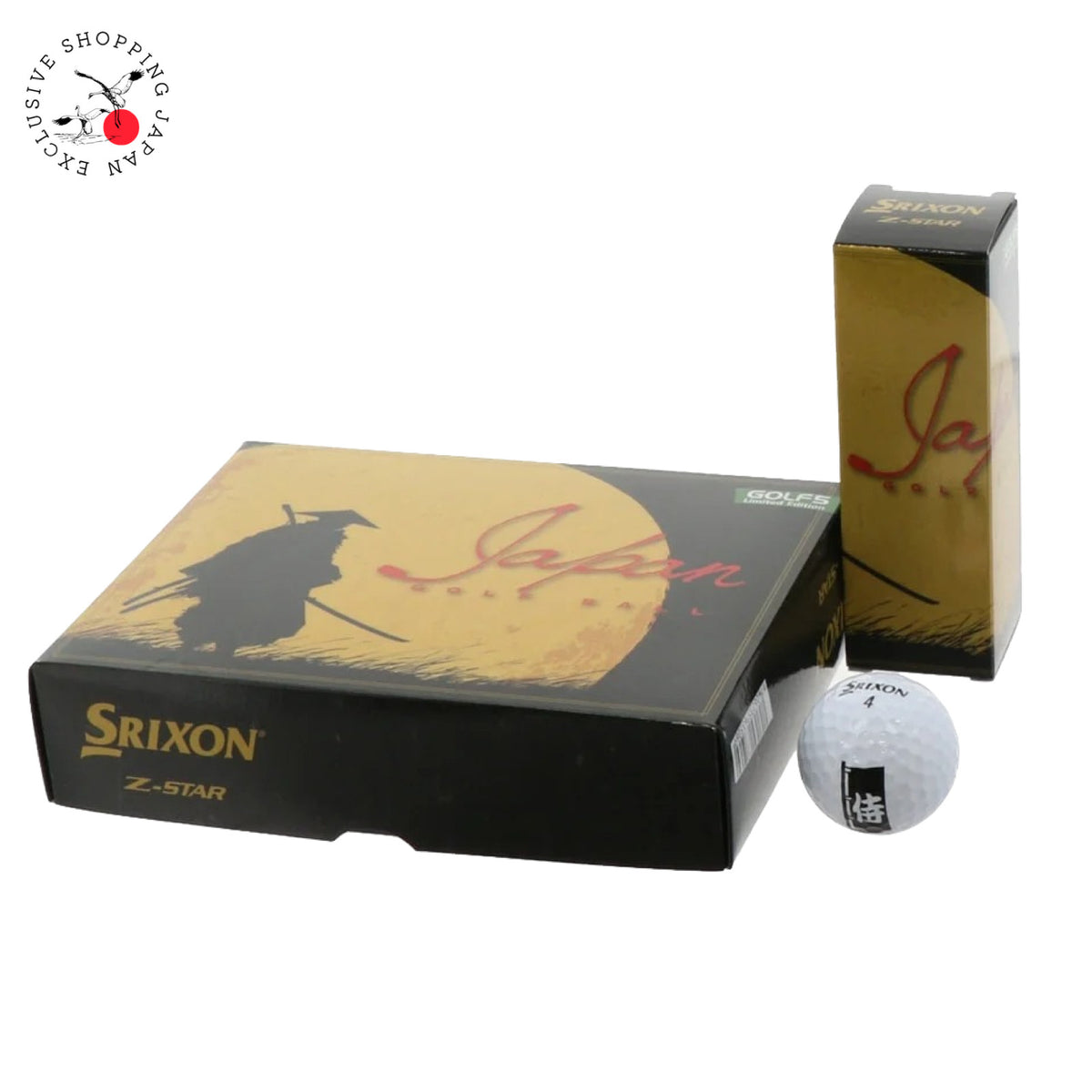 Srixon Z-STAR9 Golf Balls 1 Dozen New in Box 12 SAMURAI Limited Edition Japan