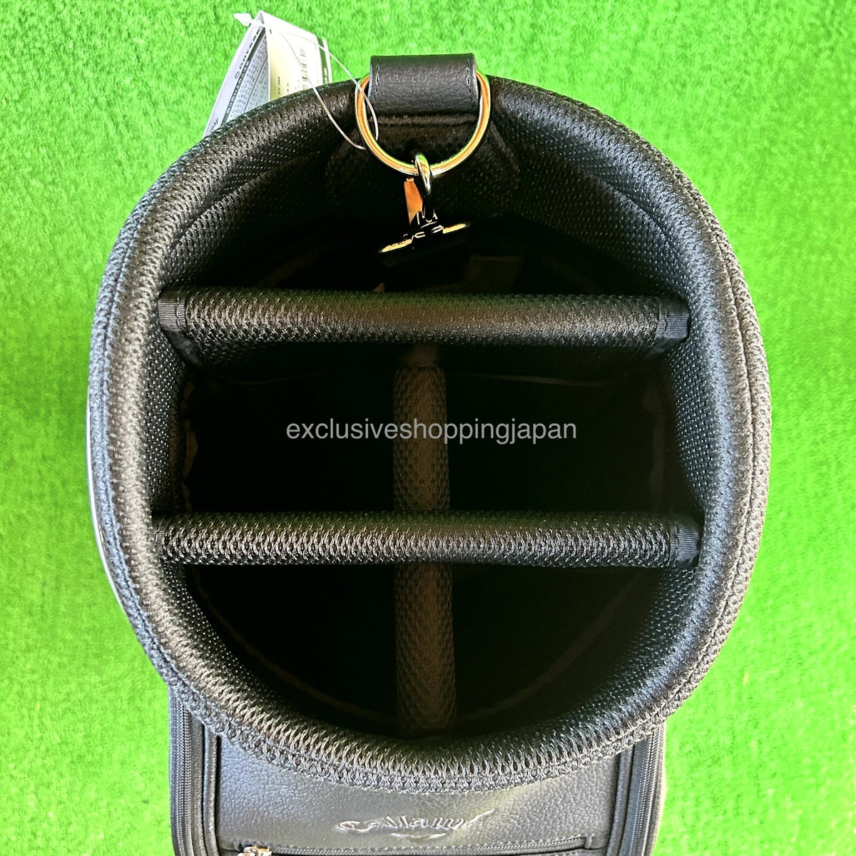 Callaway Golf Exia Cart Bag 25JM 9.5 x 47in 5-way 4.0kg 2025 Black/Gunmetal New