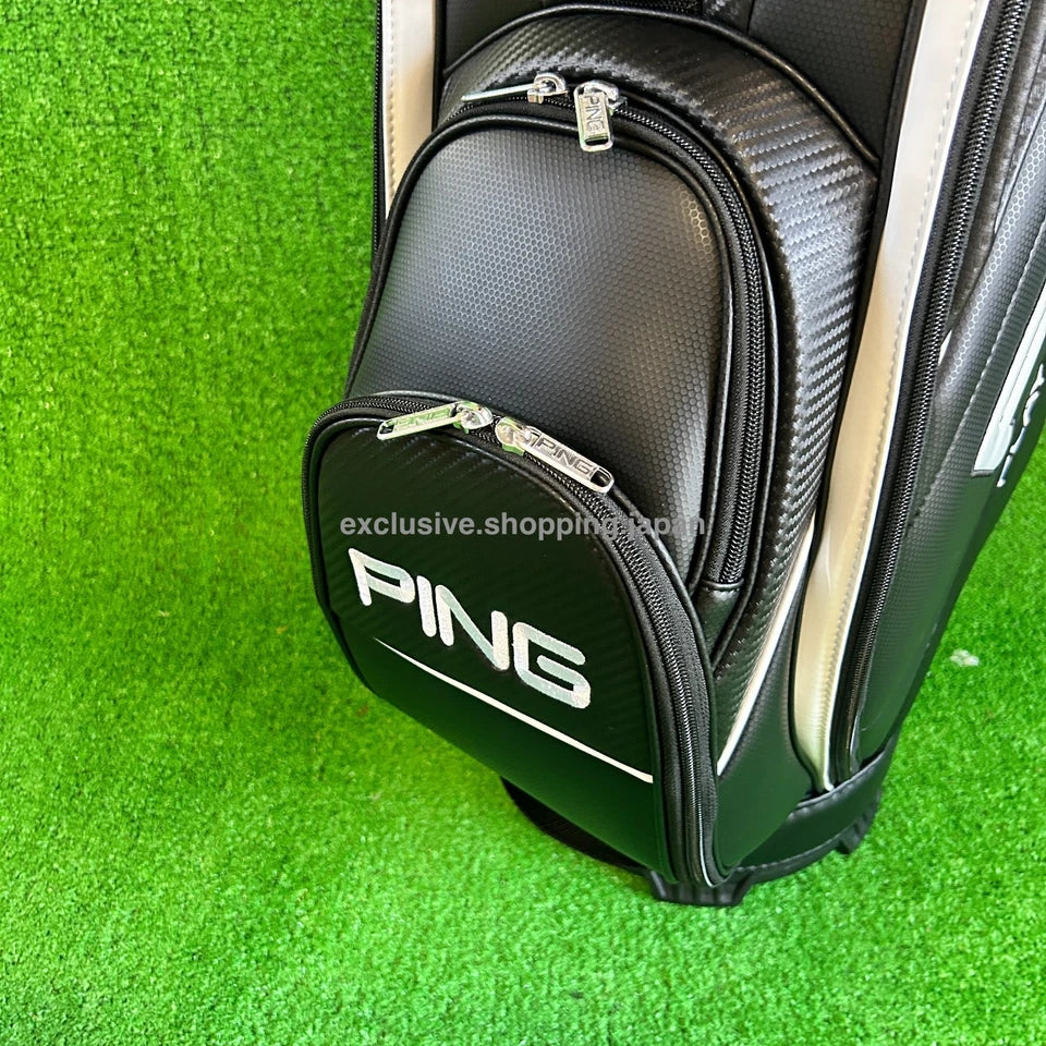 Ping Golf XLT Cart Bag 9in Black 5-way Divider 2025 Model Lightweight 2.9kg PSL