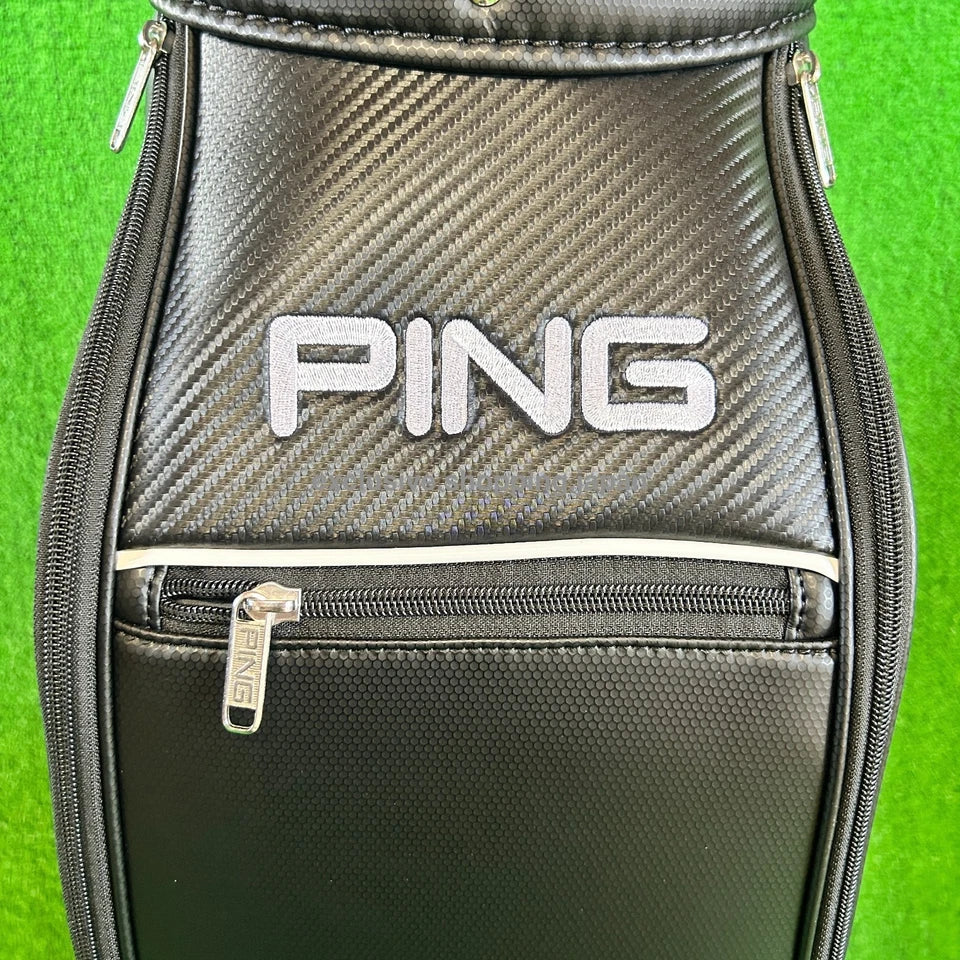 Ping Golf XLT Cart Bag 9in Black 5-way Divider 2025 Model Lightweight 2.9kg PSL