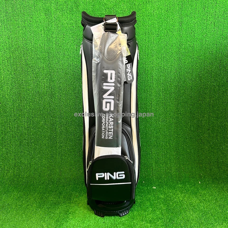 Ping Golf XLT Cart Bag 9in Black 5-way Divider 2025 Model Lightweight 2.9kg PSL
