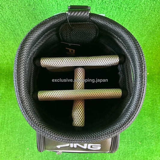 Ping Golf XLT Cart Bag 9in Black 5-way Divider 2025 Model Lightweight 2.9kg PSL