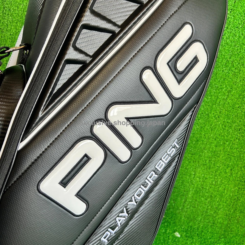 Ping Golf XLT Cart Bag 9in Black 5-way Divider 2025 Model Lightweight 2.9kg PSL