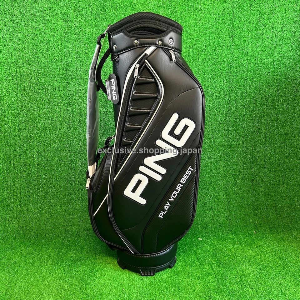 Ping Golf XLT Cart Bag 9in Black 5-way Divider 2025 Model Lightweight 2.9kg PSL